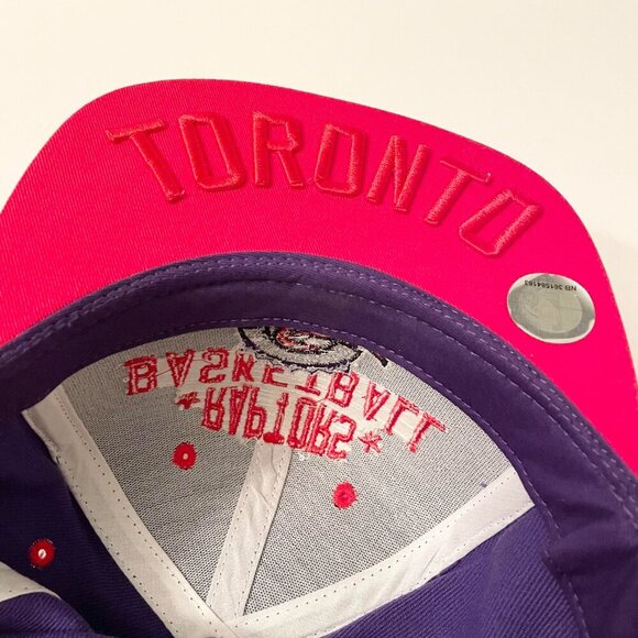 Adidas Toronto Raptors Snapback Hat NBA Adjustable Cap - Picture 15 of 16